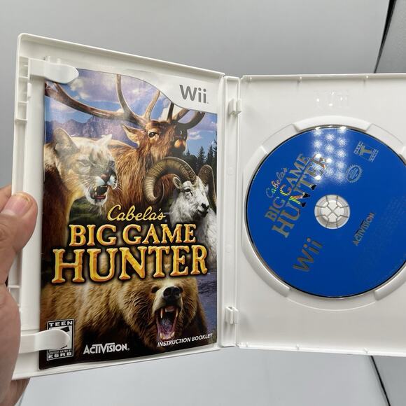 Cabela's Big Game Hunter (Nintendo Wii, 2007) Hunting Game Interactive - Picture 6 of 7